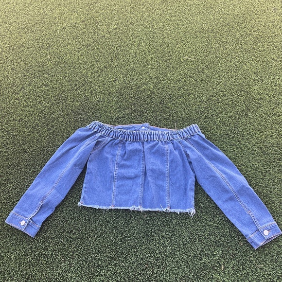Blue Jean Off Shoulder XL - Picture 2 of 6